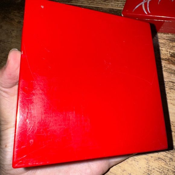 WW2 find: Red Lacquer Ware Boxes inlay of mother of pearl - Picture 6 of 8